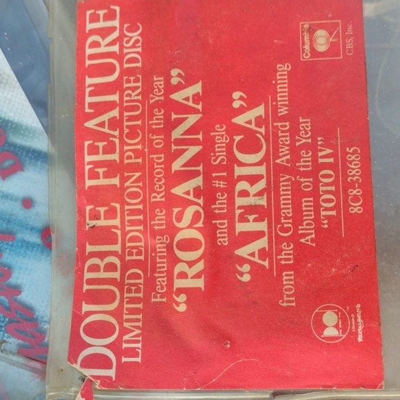 Rosanna Picture Disc Vinyl - Picture 3 of 3